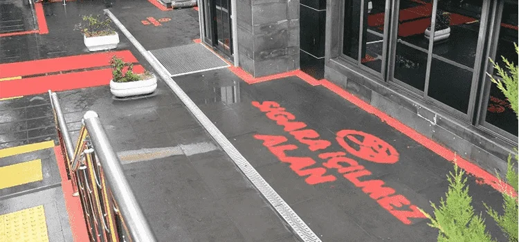  Sigara İçilmez Alan Boyası